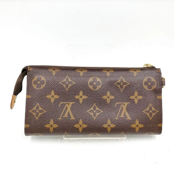 Authentic Louis Vuitton Brown Monogram Wallet mn520-112925 - Picture 2 of 9